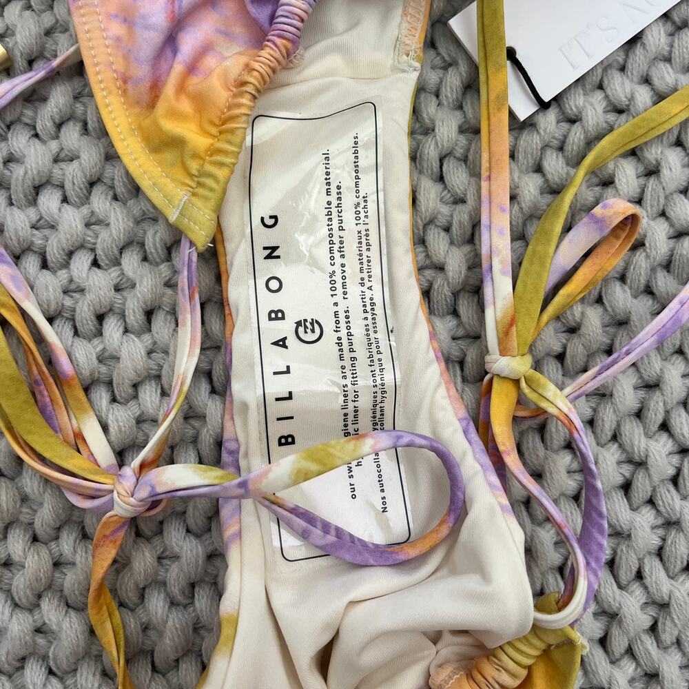Billabong X IT'S NOW COOL• SOLEADO BELLS TIE-SIDE BIKINI BOTTOM - Picture 15 of 17
